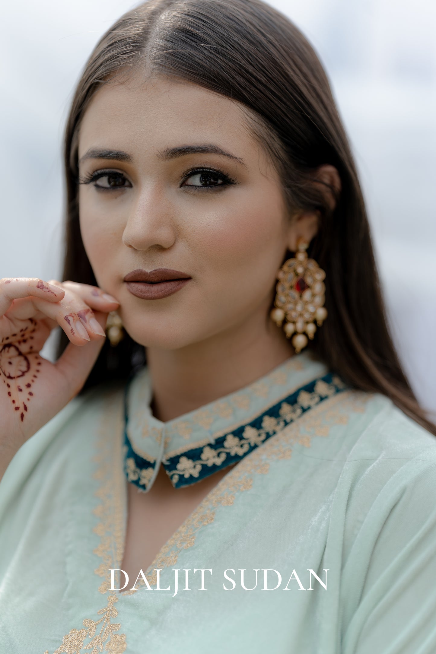 Mint Green Double Border Set