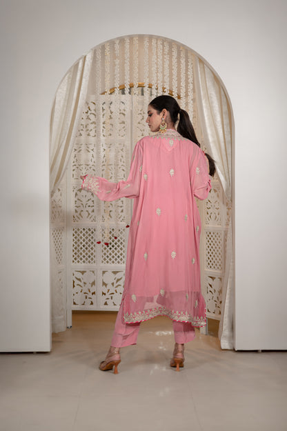 Light Pink Jacket Set