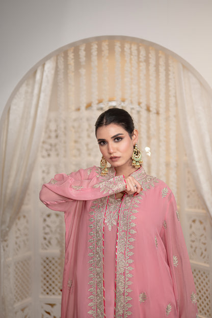 Light Pink Jacket Set