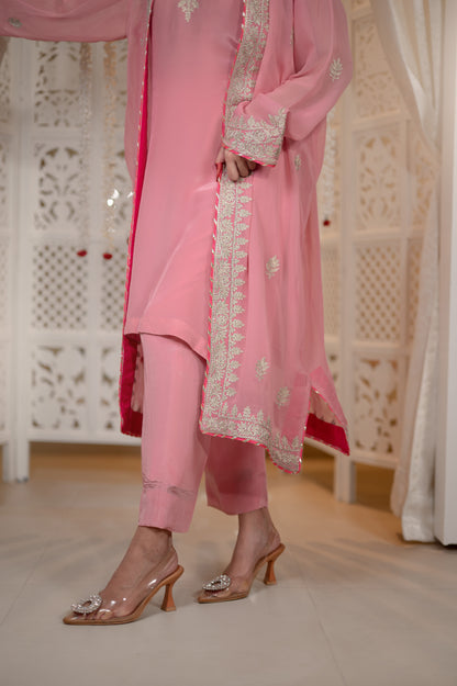 Light Pink Jacket Set