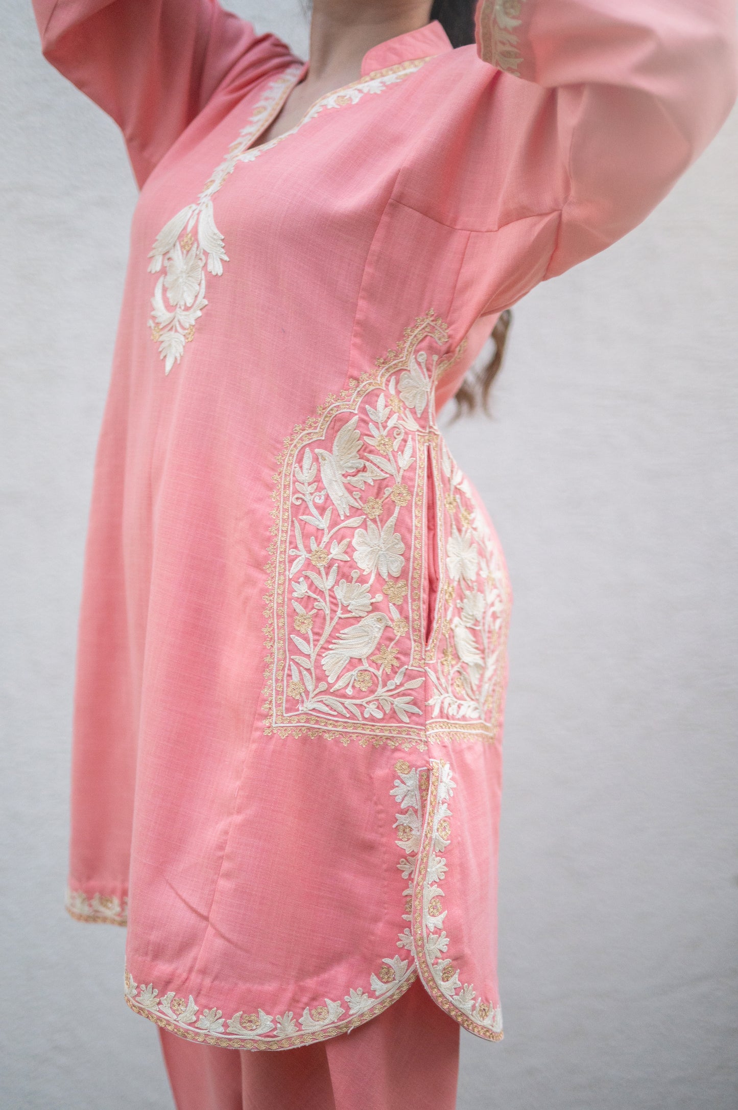 Peach Cotton Co-ord Set