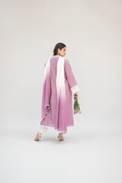 Lilac Linen Suit