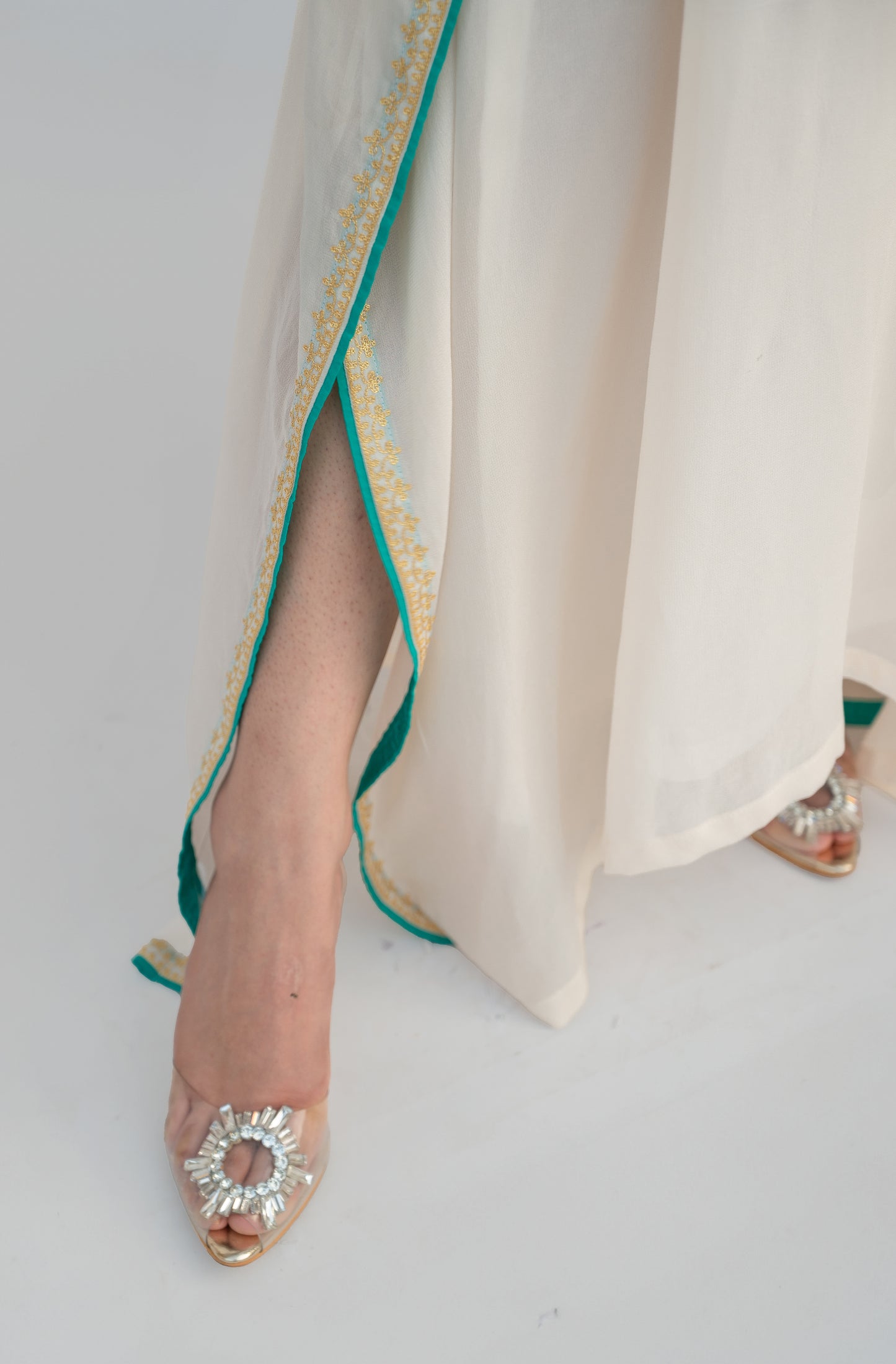 Off white Georgette Kaftan