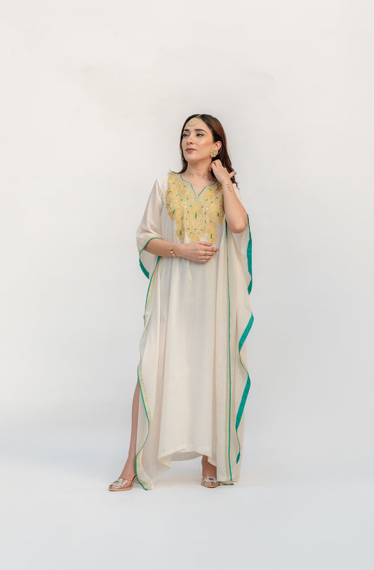 Off white Georgette Kaftan