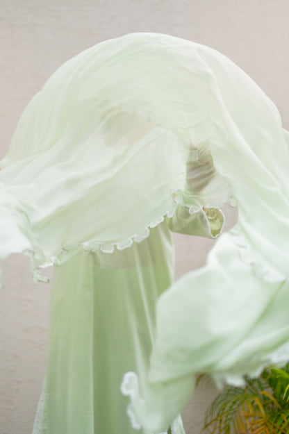 Mint Green Cotton Suit