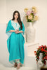 Teal kaftan set