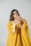 Mustard cotton suit