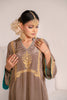 Grey Crepe Tilla Set