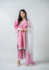 Dull pink cotton suit
