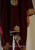 Maroon Tilla Phiran Suit