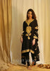 Black Crepe Tilla Phiran Suit I
