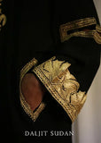 Black Crepe Tilla Phiran Suit II