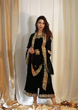 Black Velvet Tilla Phiran Suit