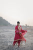 Deep Pink Tilla Phiran Suit