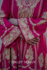 Magenta Tilla Anarkali