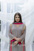 Double Color Grey Tilla Suit
