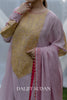 Pink Long Yolk Tilla Suit