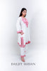 White Pink Cotton Suit