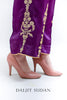 Violet German Satin Suit